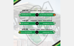 Rencontres Jeunes - JEUDI 8, SAMEDI 10 et DIMANCHE 11/02/2024