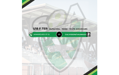 Rencontre Jeunes Féminines - SAMEDI 24/02/2024